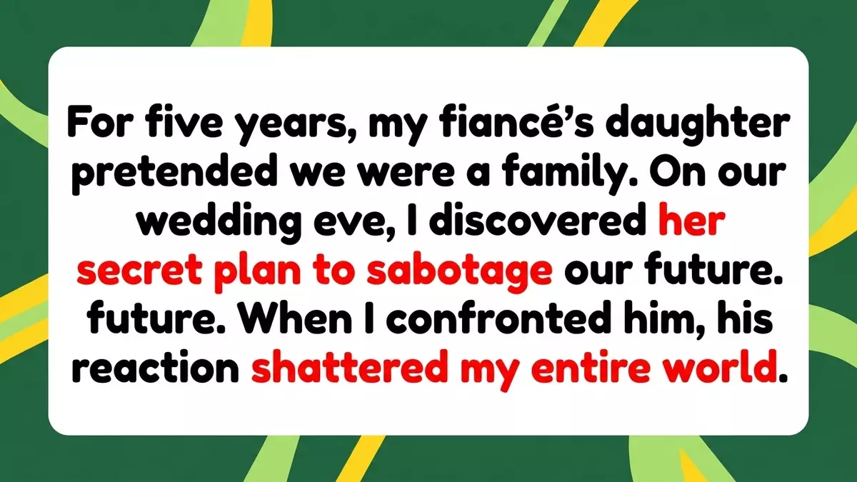 Blended Family Crisis: Bride Pauses Wedding After Stepson/Stepdaughter’s Secret Sabotage Plan Is Exposed