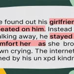 Boyfriend’s Kind Response to Cheating Ex Stuns the Internet