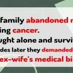 Cancer Survivor Abandoned by Family Faces Ex-Wife Medical Bill Demand