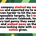 Company Tries to Slash Top Performer’s Bonus, So He Uses Their Own Rulebook to Walk Away with Everything