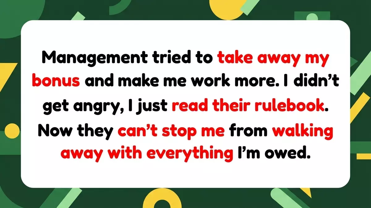 Corporate Backfire: Top Performer Uses Company Rulebook to Walk Away with Everything