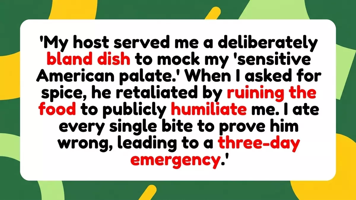 Ego at the Dinner Table Triggers a Three-Day Medical Emergency