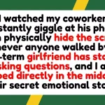 Employee debates exposing coworker’s “work spouse” after catching him hiding his phone