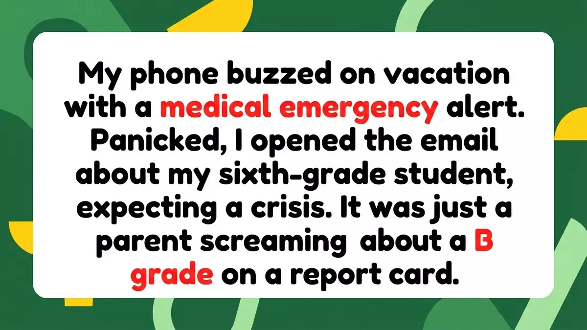 Fake Crisis Subject Line Sparks Fierce Teacher-Parent Showdown
