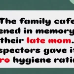 Family Cafe Receives Zero Hygiene Rating After Inspection