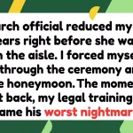 Groom Uses Legal Background to Avenging Bride After Church Official’s Cruelty