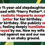 Hogwarts Letter Birthday Gift Sparks Massive Family Feud