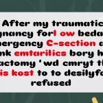 Husband Refuses Vasectomy After Wife’s Traumatic Birth