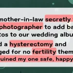 Mother-in-Law Secretly Adds Baby Photos to Wedding Album, Devastating Infertile Bride
