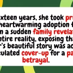 Shattered Identity: Teen Discovers Her Heartwarming Adoption Story Was a Cover-Up for Father’s Affair