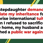 Stepmom Refuses to Hand Over Inheritance for Stepdaughter’s Surprise Tuition, Sparking Family War