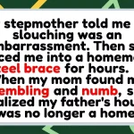 Stepmother Forces Child Into DIY Steel Brace for Slouching