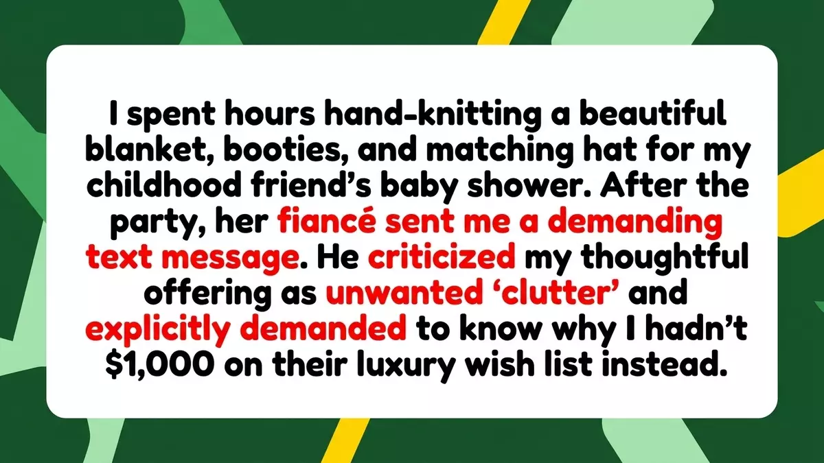 The Registry Invoice: Fiancé Blasts Guest for Gifting Handmade Blanket Over $1,000 Luxury Wish List