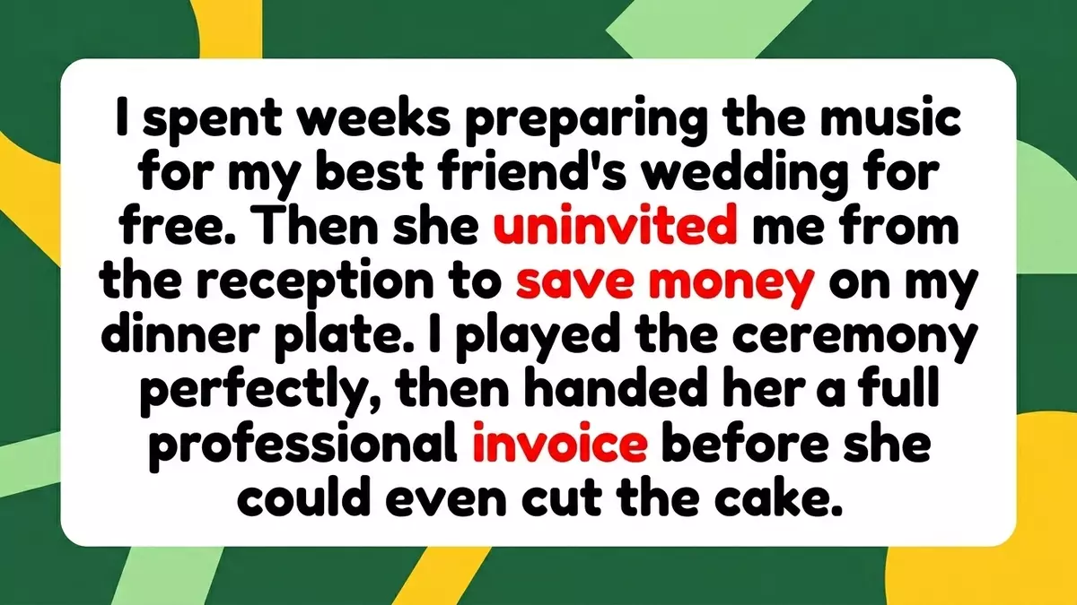 Wedding Guest Cut Sparks Major Legal Defeat for Exploitative Couple