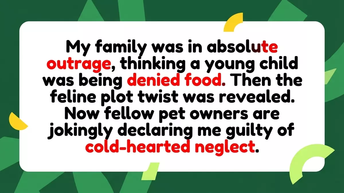 When a Parenting Crisis Is Actually a Hilarious Case of Feline Drama