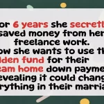 Wife Reveals 6-Year Secret Savings Fund for Dream Home