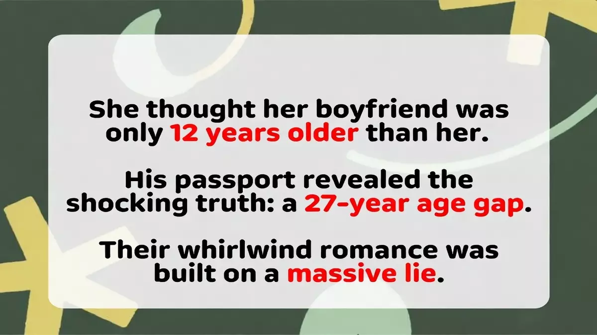 Woman Discovers 27-Year Age Gap After Whirlwind Romance